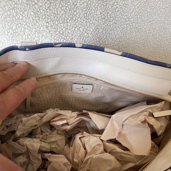 Kate Spade linen shoulder bag - Picture 5 of 7